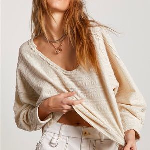 【Free People】We The Free Calissa Hacci Pullover